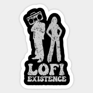 LOFI Existence Sticker